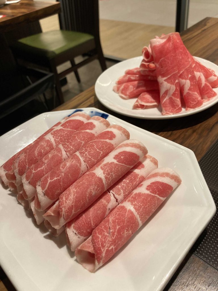 豚肉とラム肉